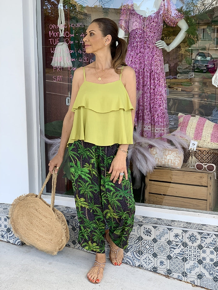 Paradise Top - Lime