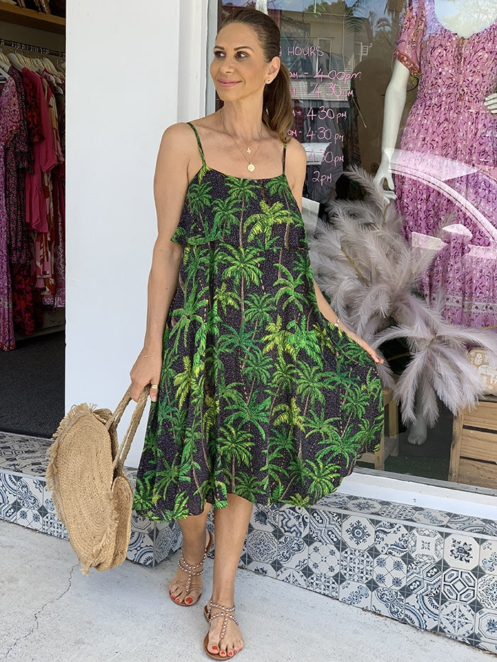 Paradise Dress - Palm