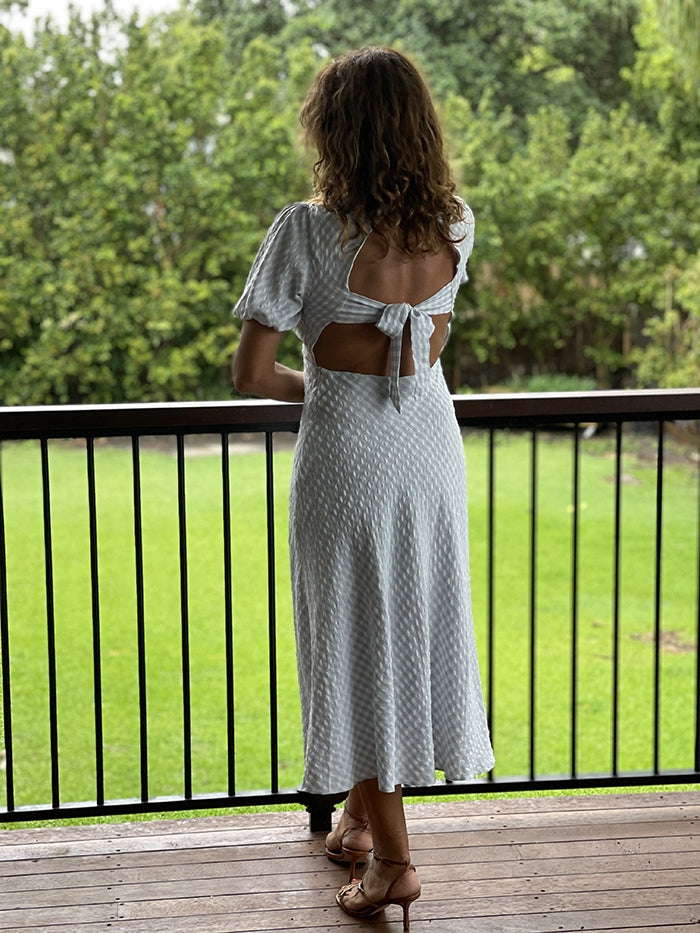 Gingham Babydoll Dress
