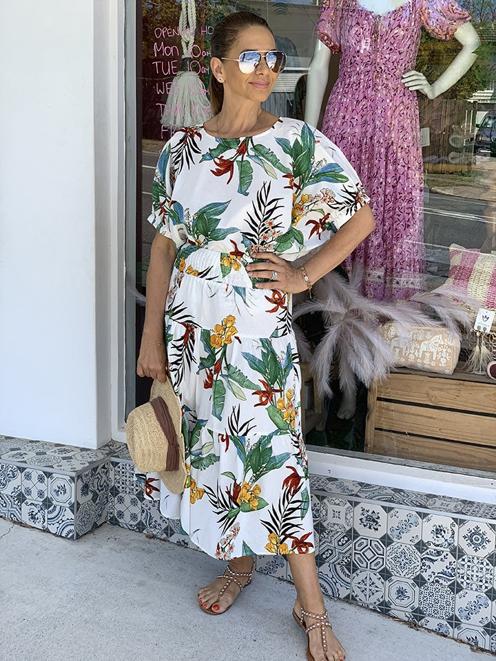 Mia Skirt - Tropical