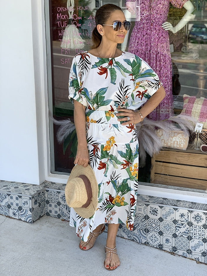 Mia Skirt - Tropical