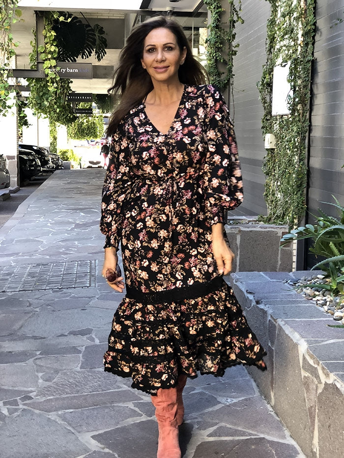 Kimber Print Lela Maxi Dress