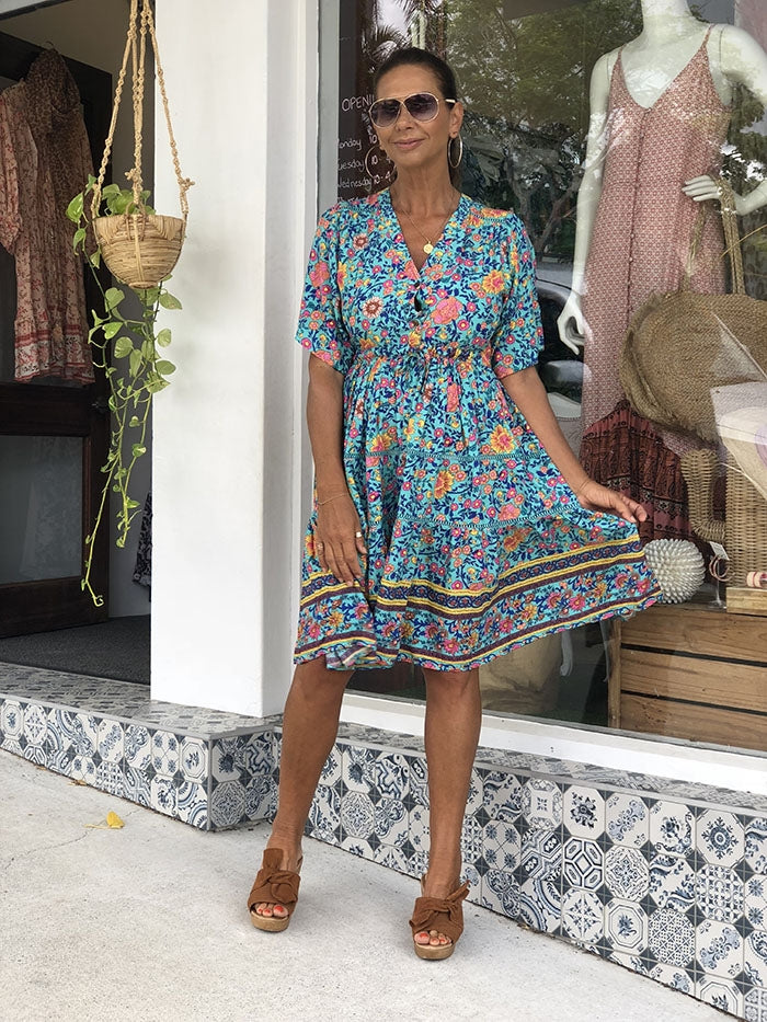 Elia Jade Dress - Floral