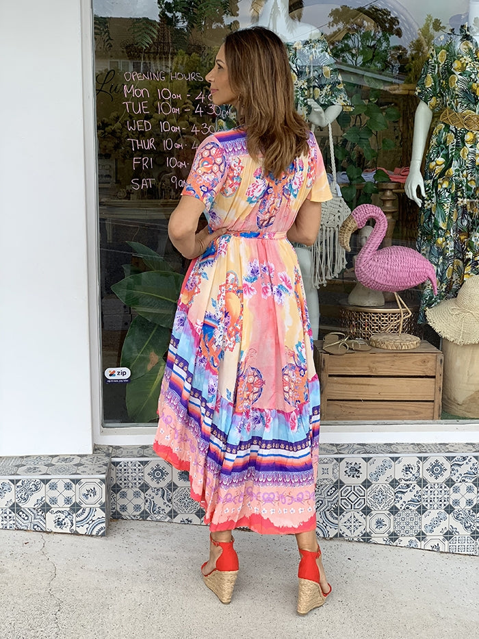 Lunar Print Taurus Maxi
