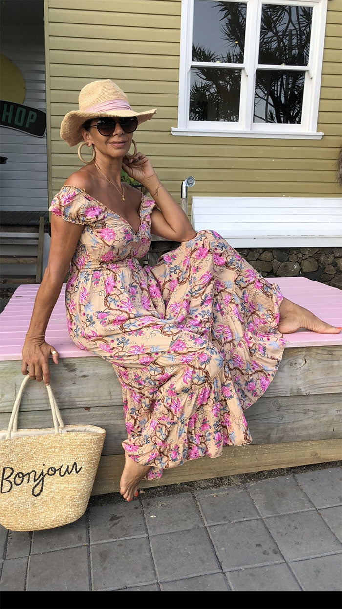 Galaxy Dress - Pink Floral