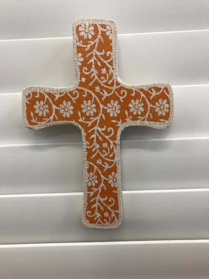 Medium Cross Floral Print