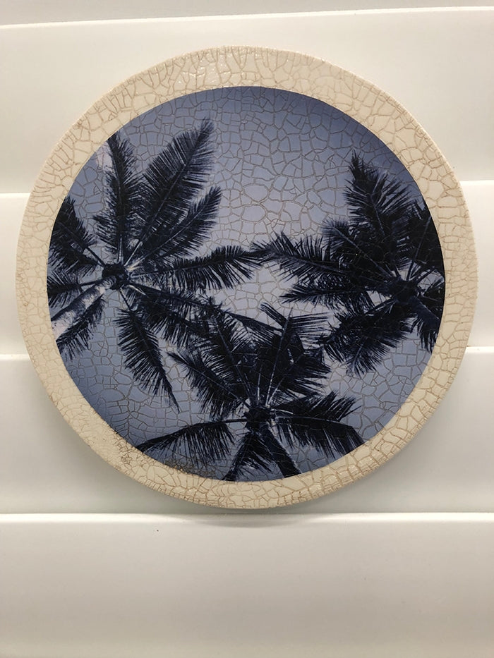 Round Palm Plaque