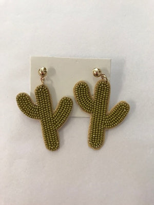 Kera Earring - Olive