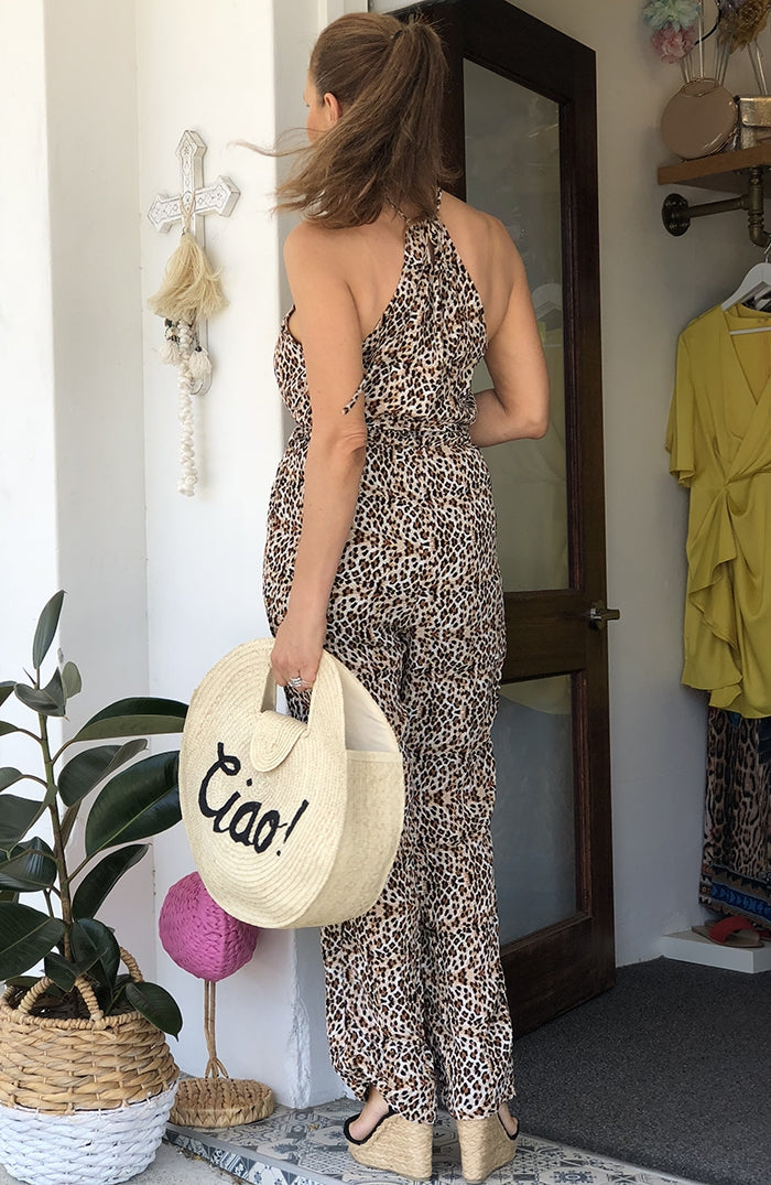 Kensley Leopard Jumpsuit