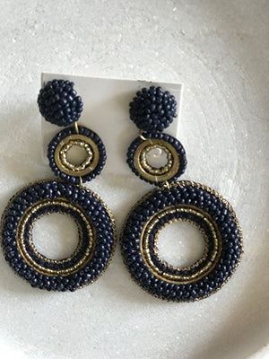 Karris Earring - Navy