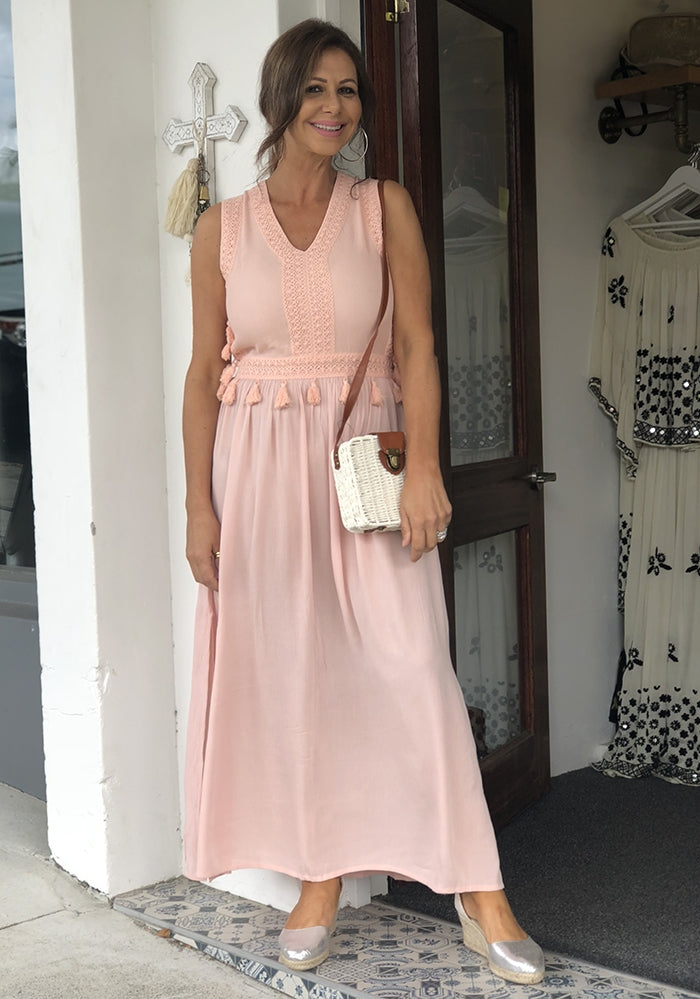 Levanto Dress - Rose Smoke