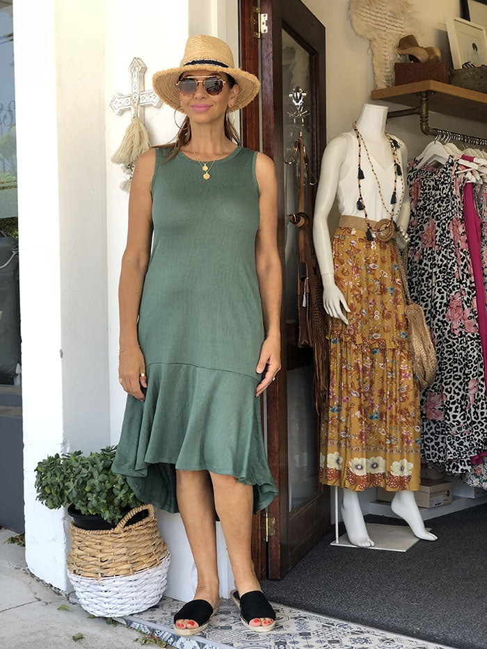 Hawaii Dress - Forest