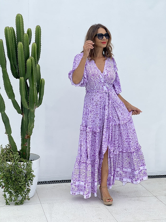 Electus May Dress - Lavender