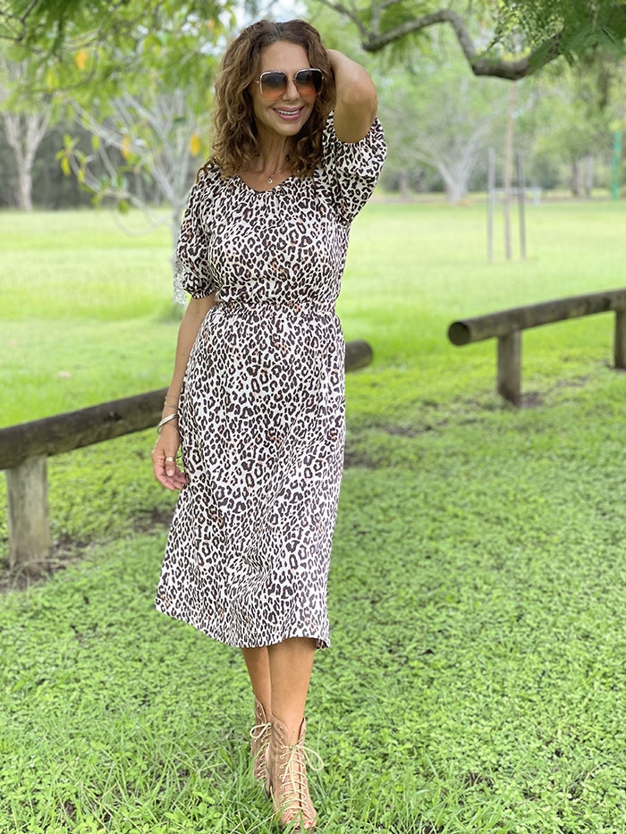 Khadine Leopard Dress