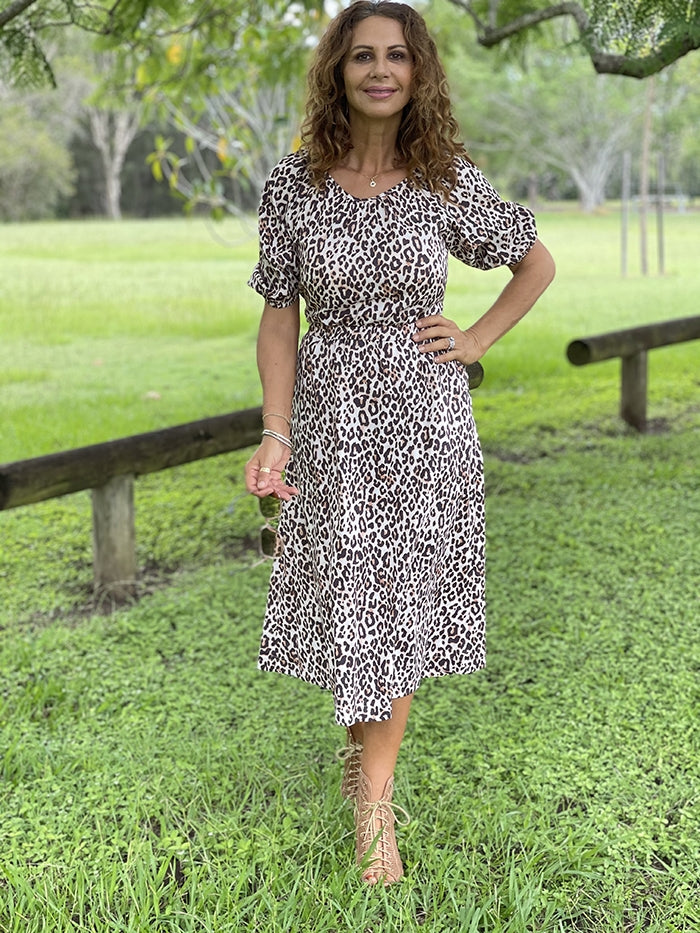 Khadine Leopard Dress