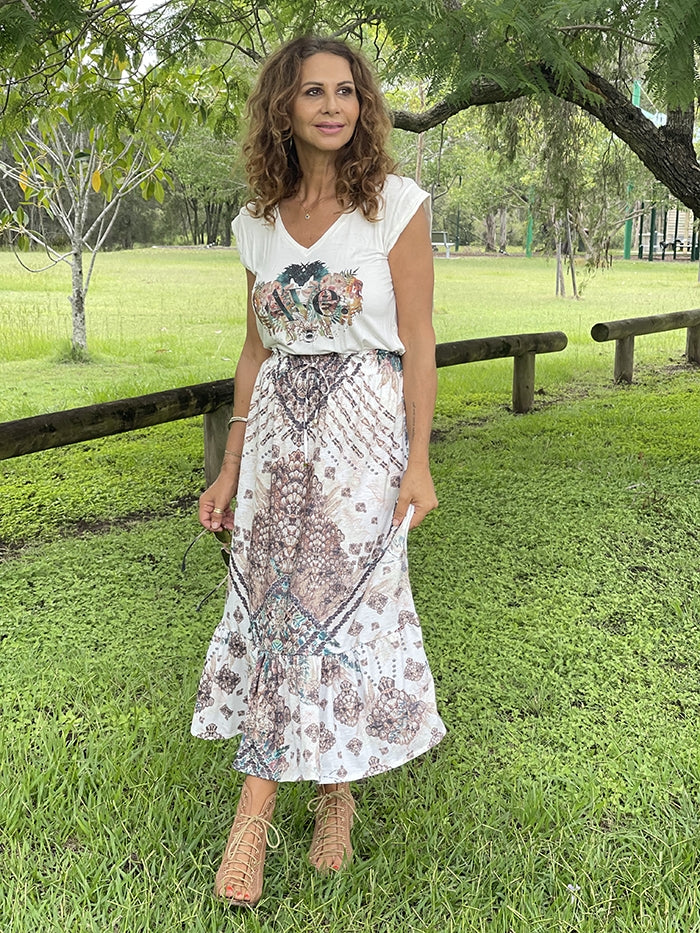 Jade Python Skirt