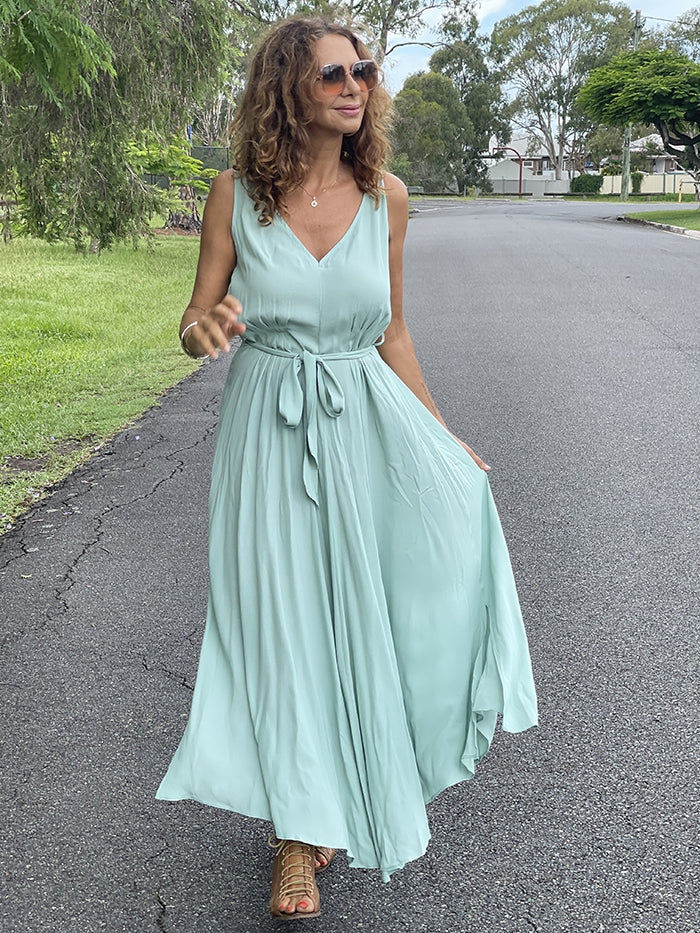Kinsley Dress - Sage