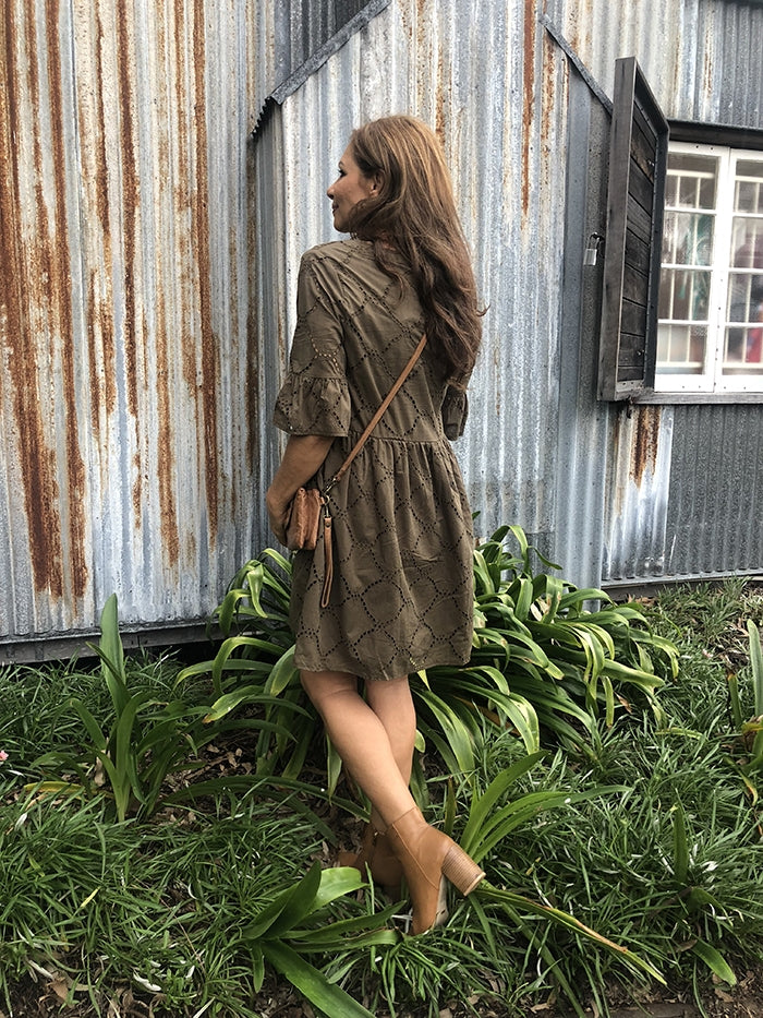 Rimini Dress - Khaki