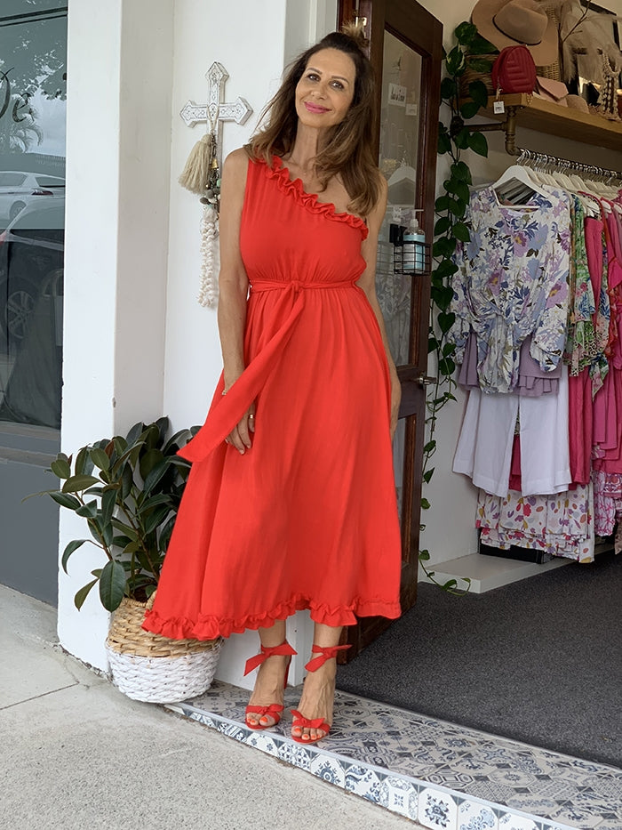 Coco Cabana Dress - Red