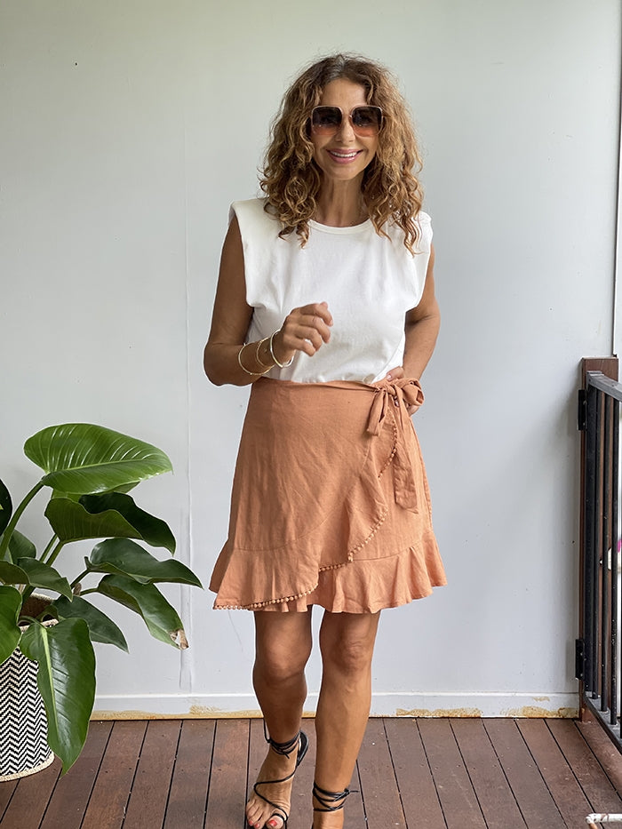 Charmin Skirt - Tan