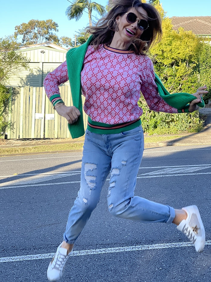 Gucci Pink Knit