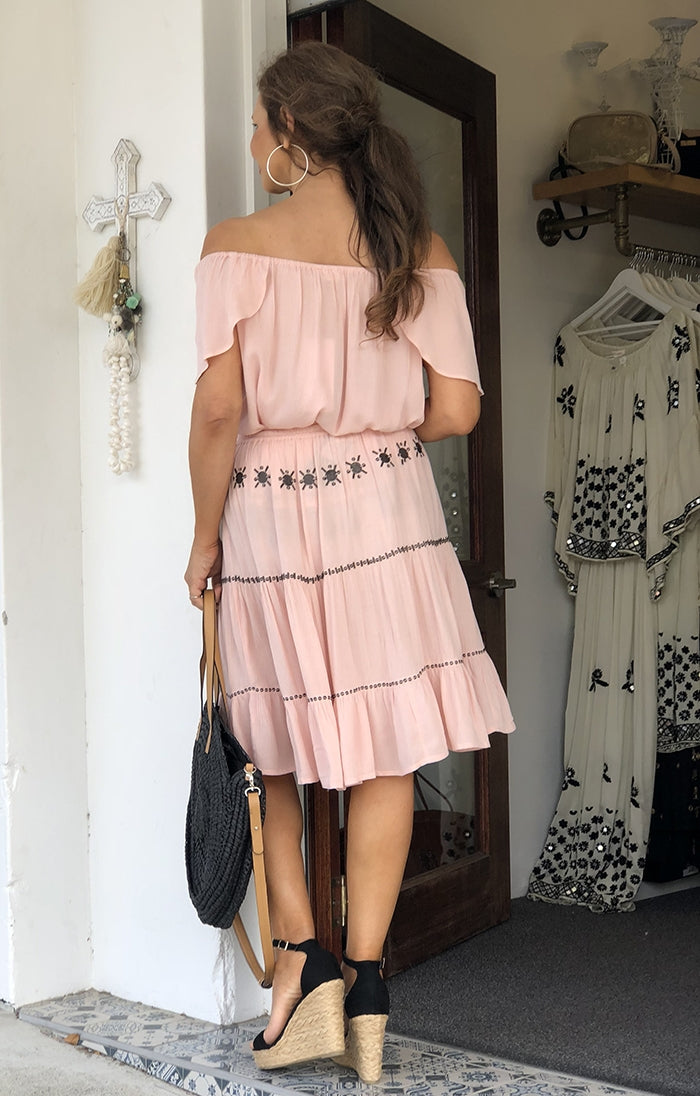 Rose Smoke Gypsy Skirt