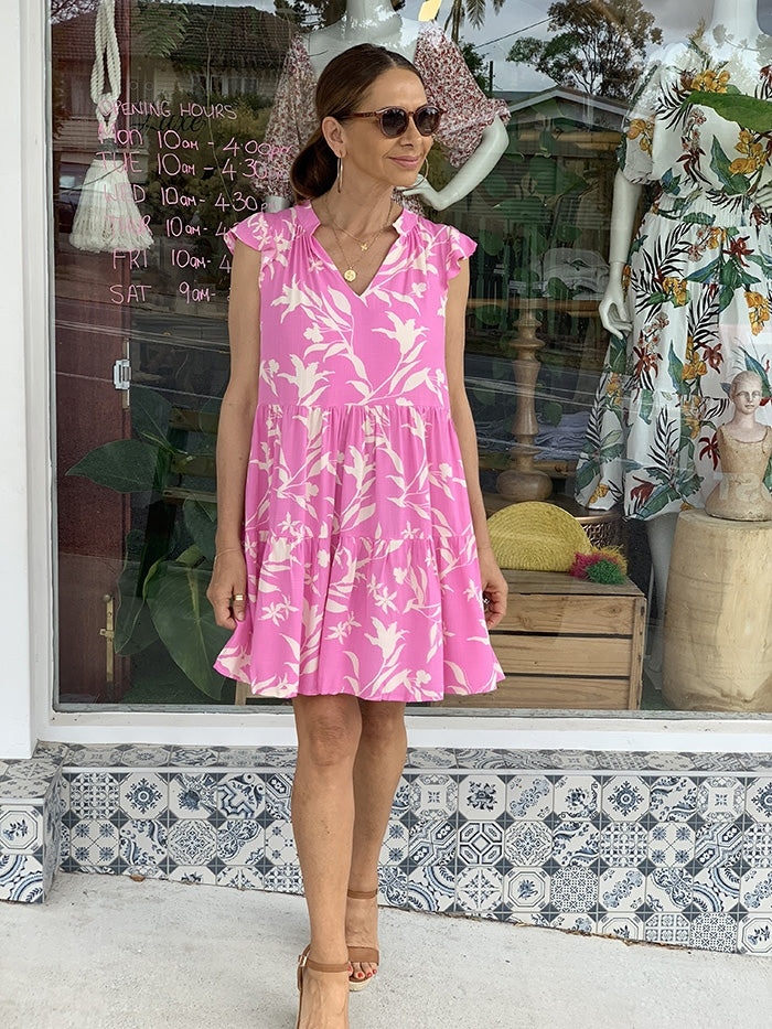 Suri Mini Dress - Pink