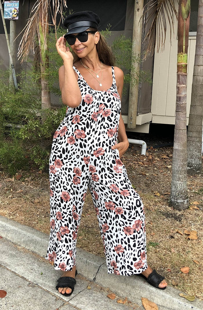 Joni Jumpsuit - Leopard