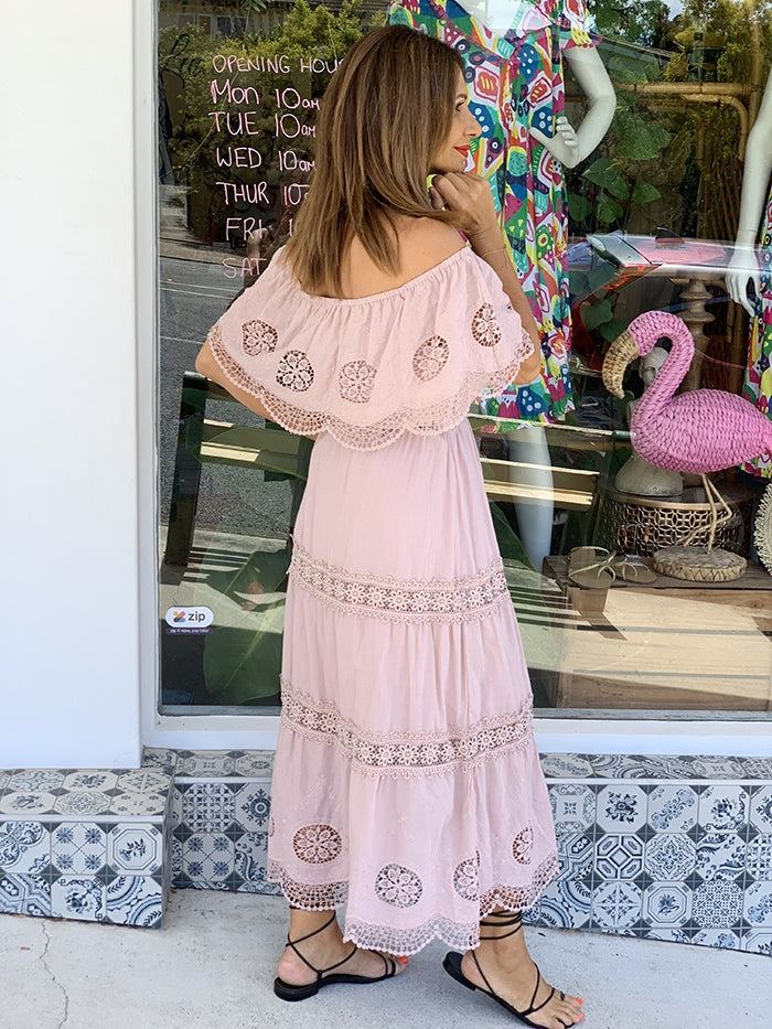 Saffi Dress - Blush