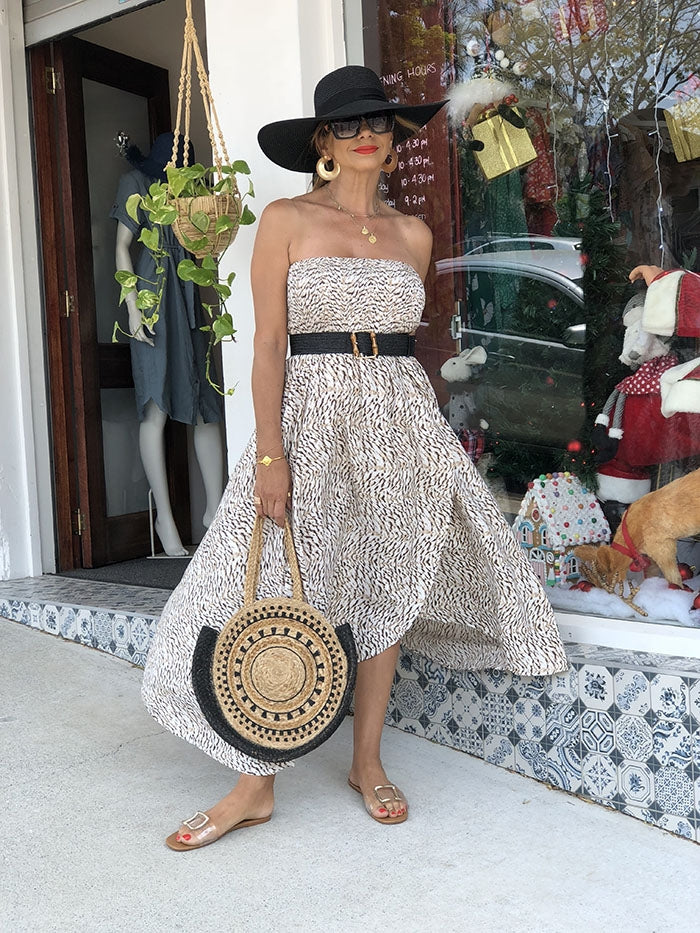 Paradise Strapless Dress - Malawi
