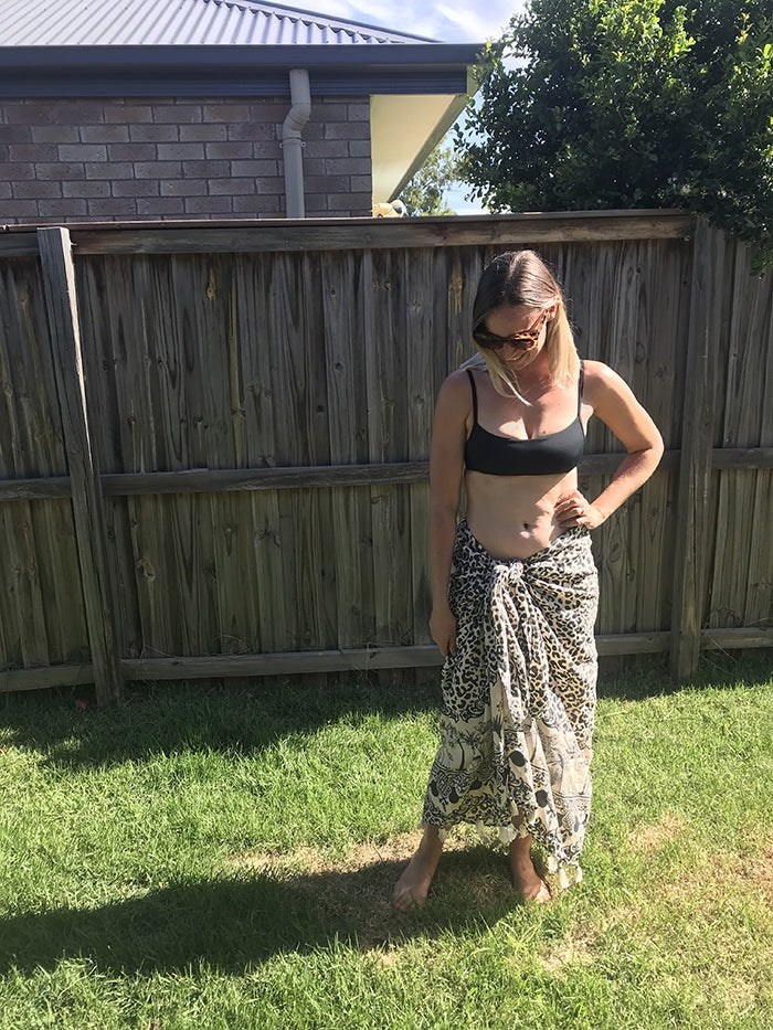 Chico Sarong - Polynesian Print