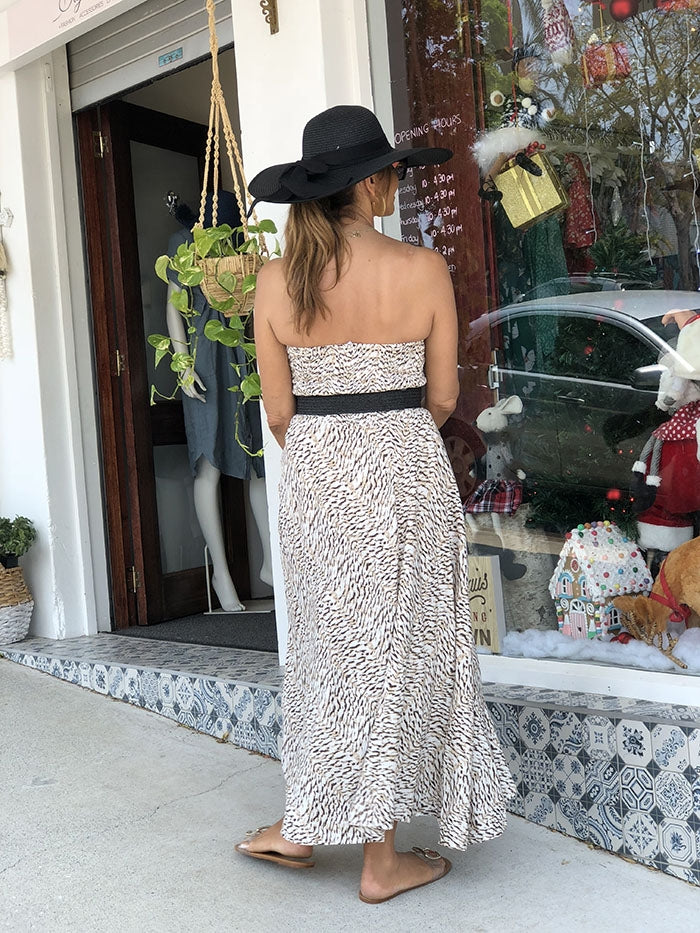 Paradise Strapless Dress - Malawi