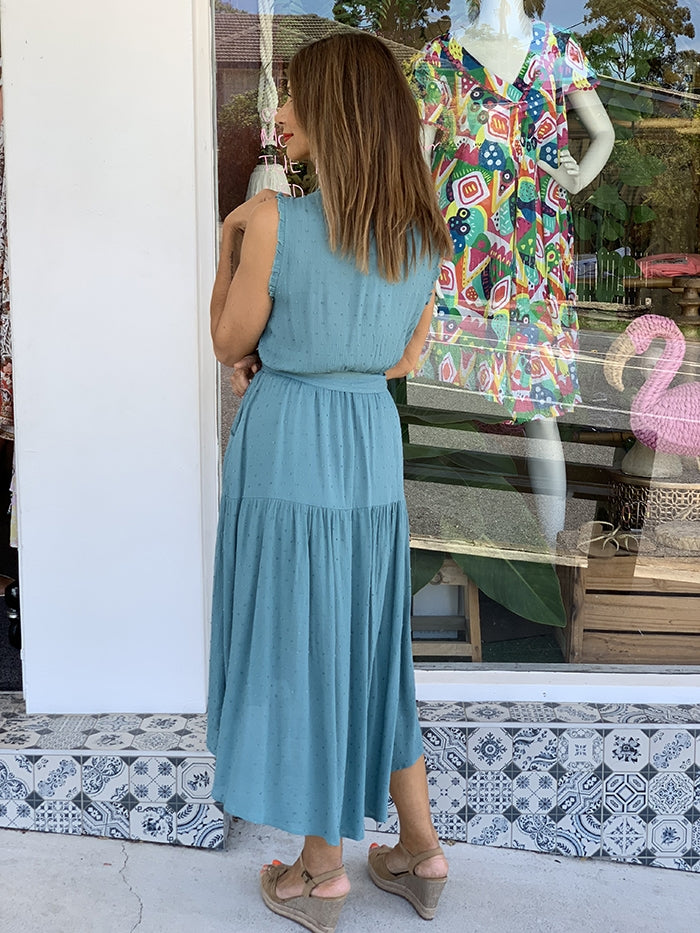 Havira Dress - Teal