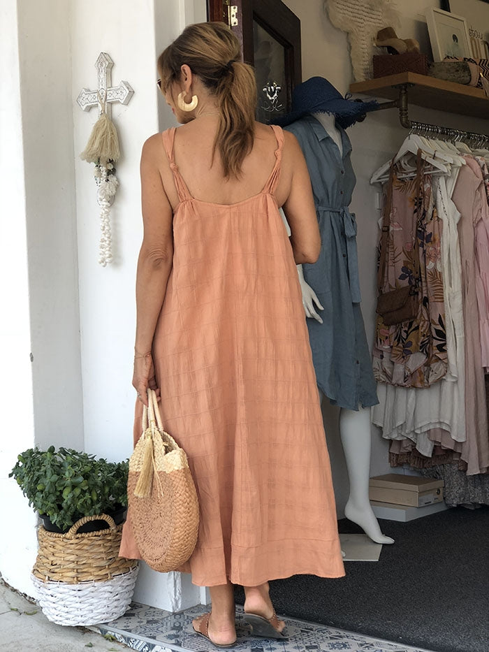 Harbour Dress - Cinnamon
