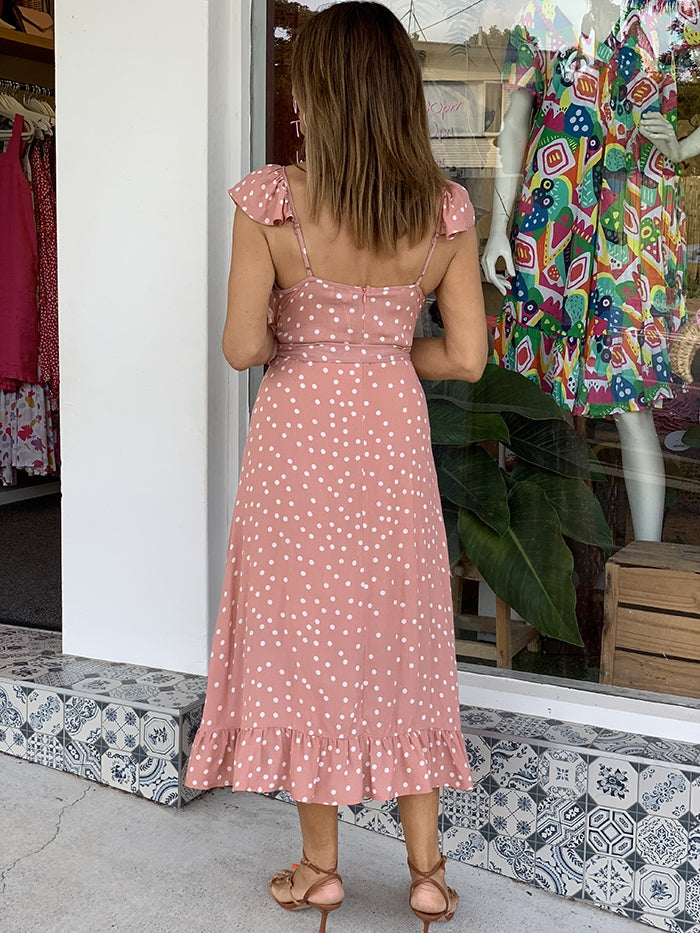 Ilza Spot Dress