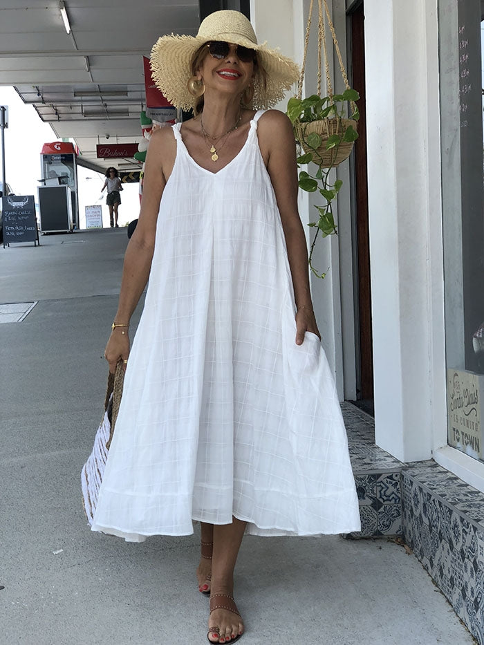 Harbour Dress - White