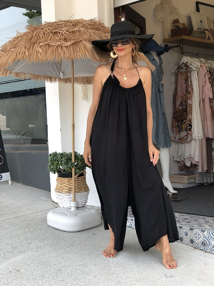 Higher Lover Jumpsuit - Black