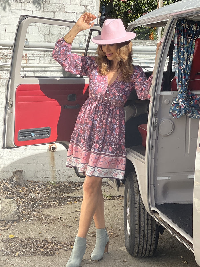 Purple Garden Dress