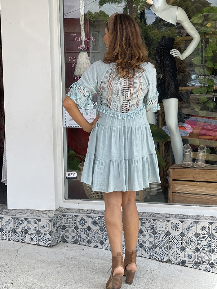 Romina Dress - Sage