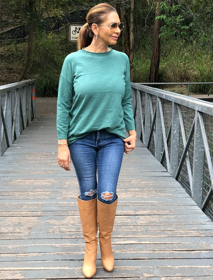 Sage Knit Top