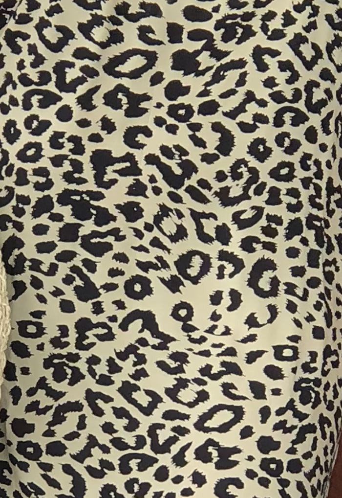 Ariana Leopard Dress