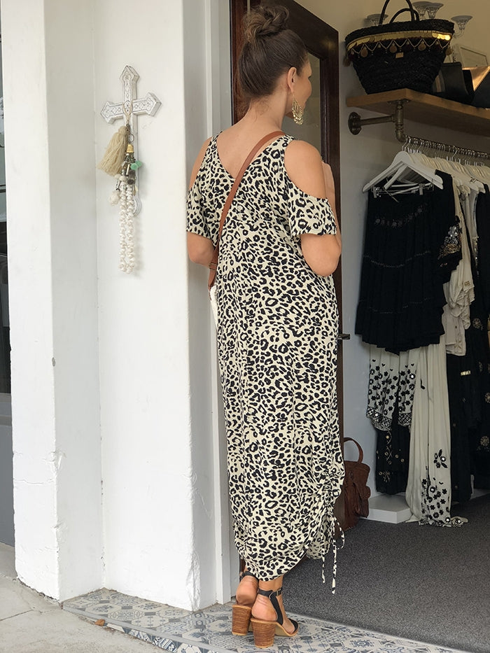 Ariana Leopard Dress