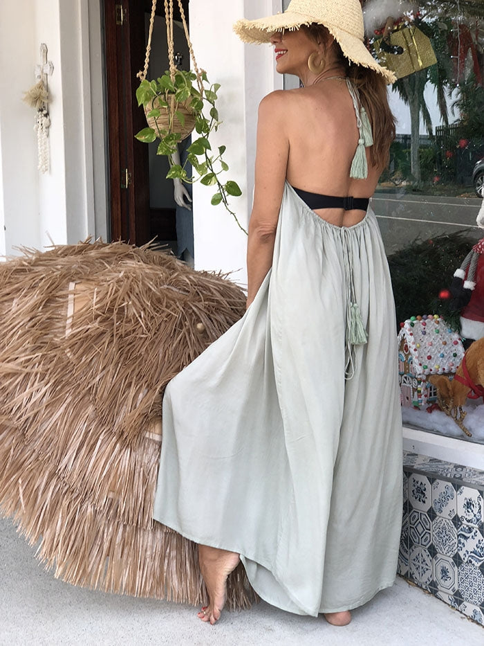 Higher Lover Jumpsuit - Sage