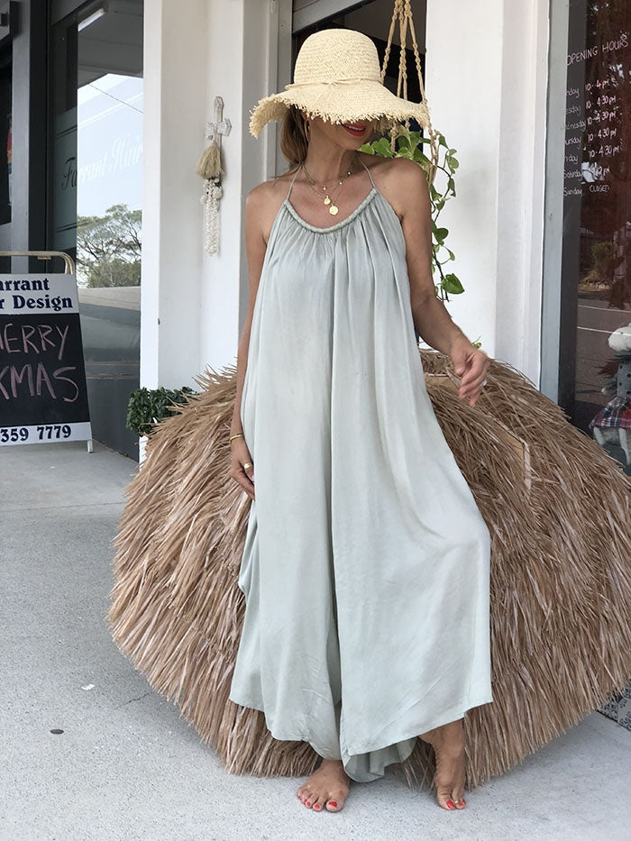 Higher Lover Jumpsuit - Sage