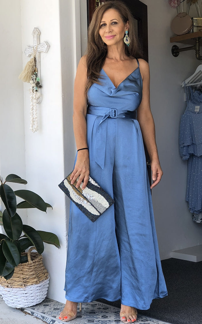 Celo Azure Jumpsuit