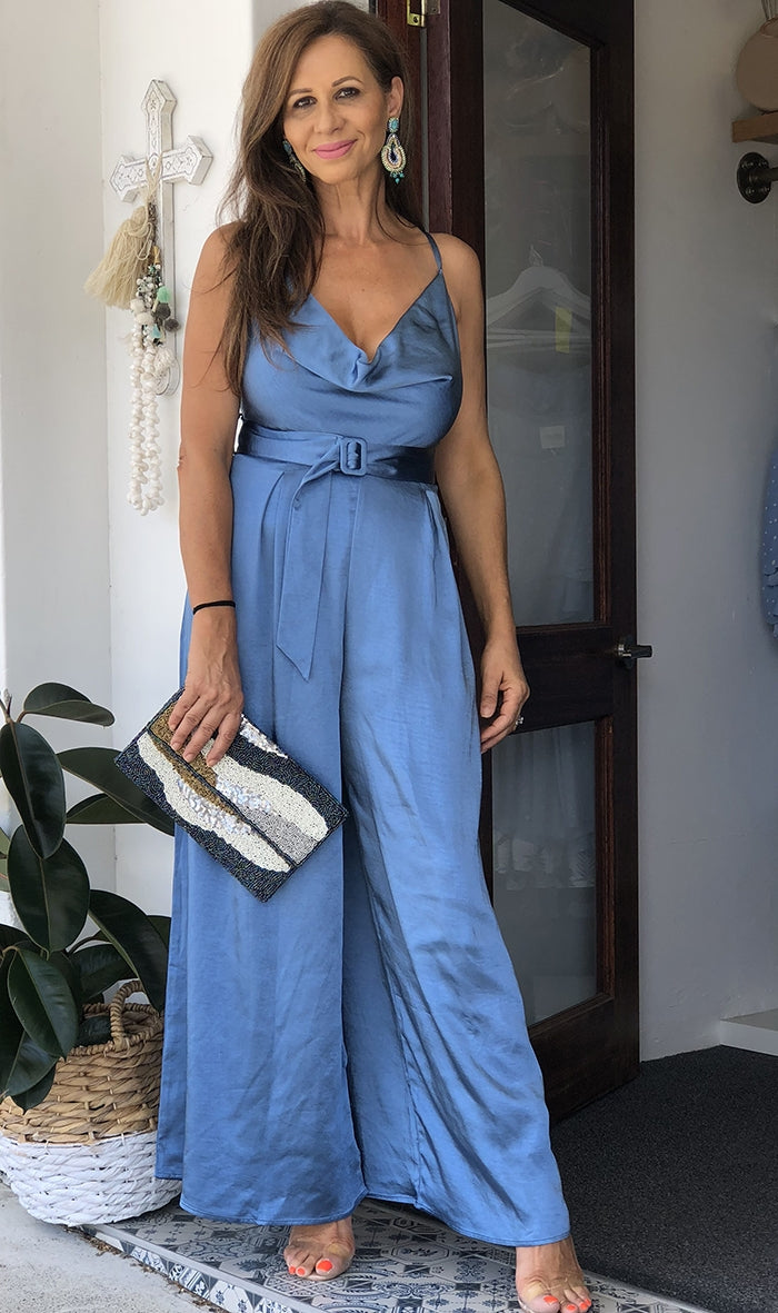 Celo Azure Jumpsuit