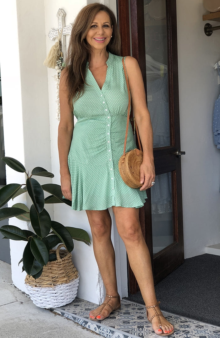 Sweet Pea Dress - Mint