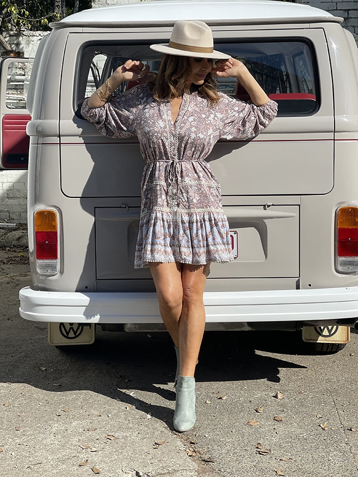 Florita Dress - Mocha