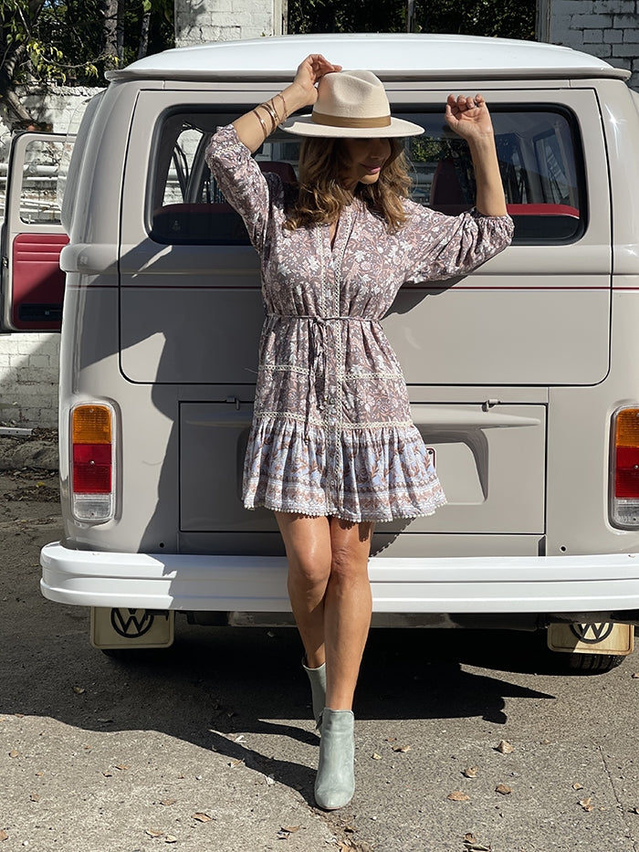 Florita Dress - Mocha