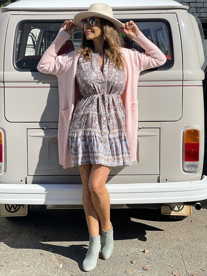 Florita Dress - Mocha